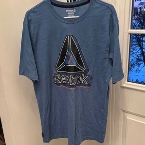Reebok Men's Tee -  Blue/Gray Color